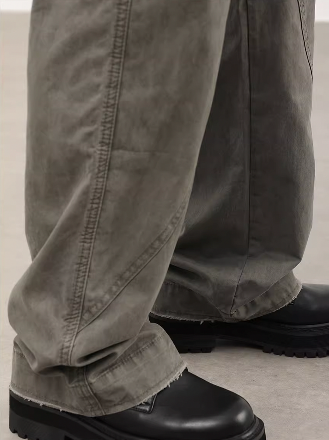 F3F Select Washed Raw Edge Work Pants