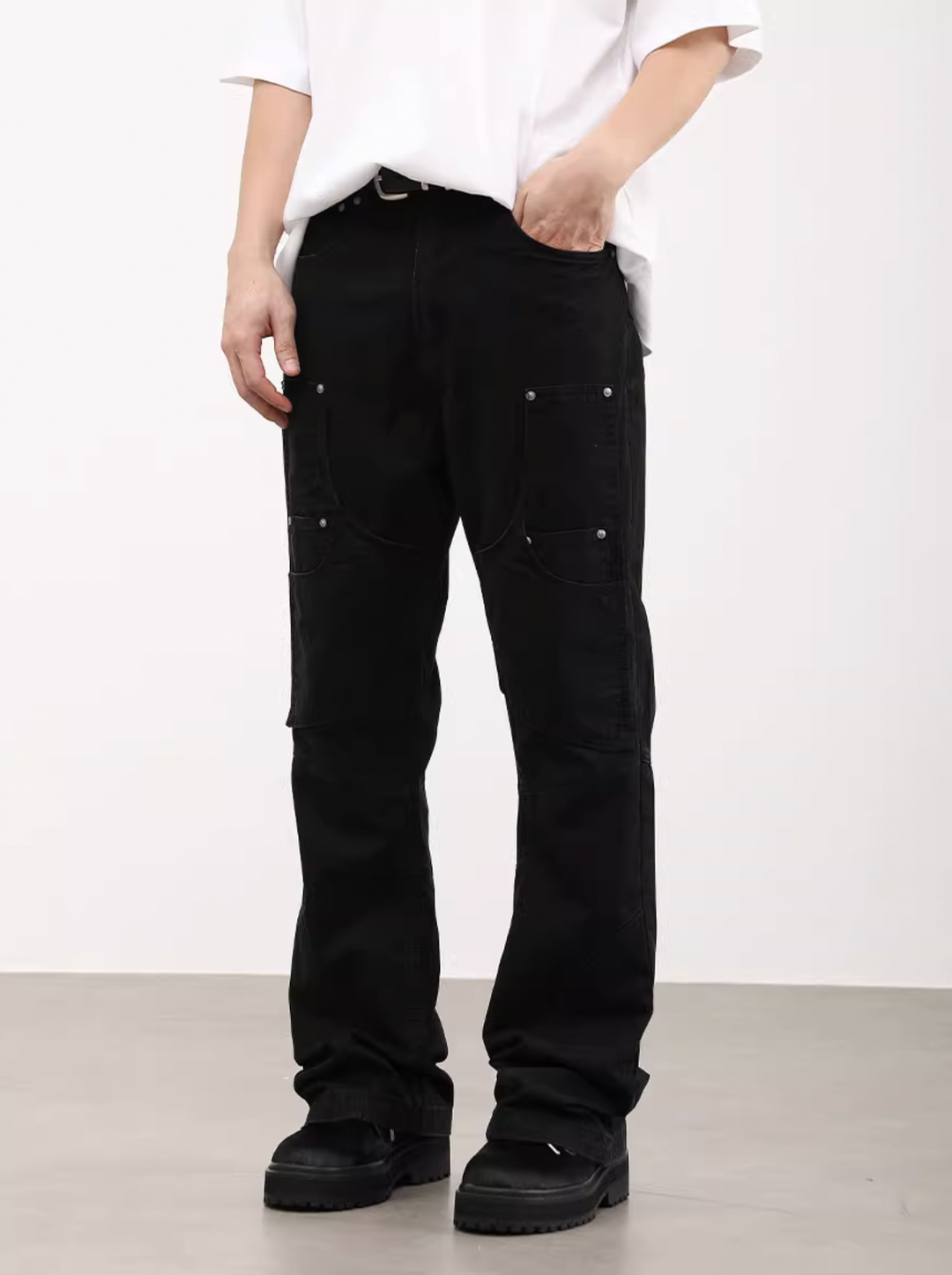 F3F Select Washed Micro Work Denim Pants