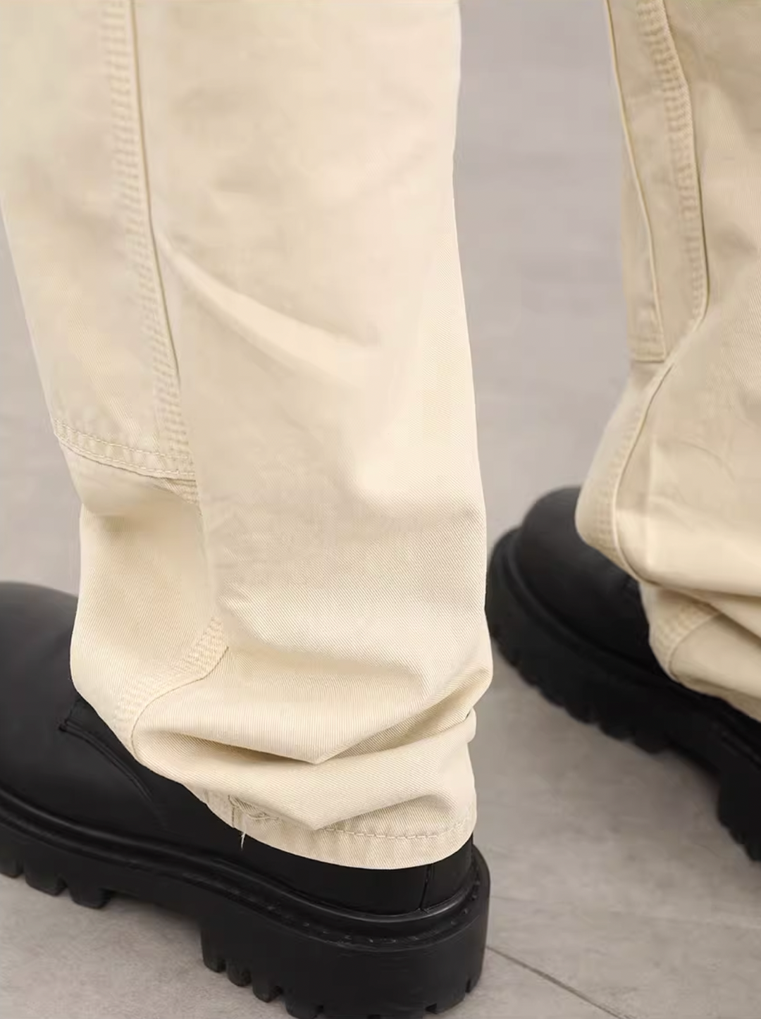 F3F Select Wash Patch Straight Denim Pants