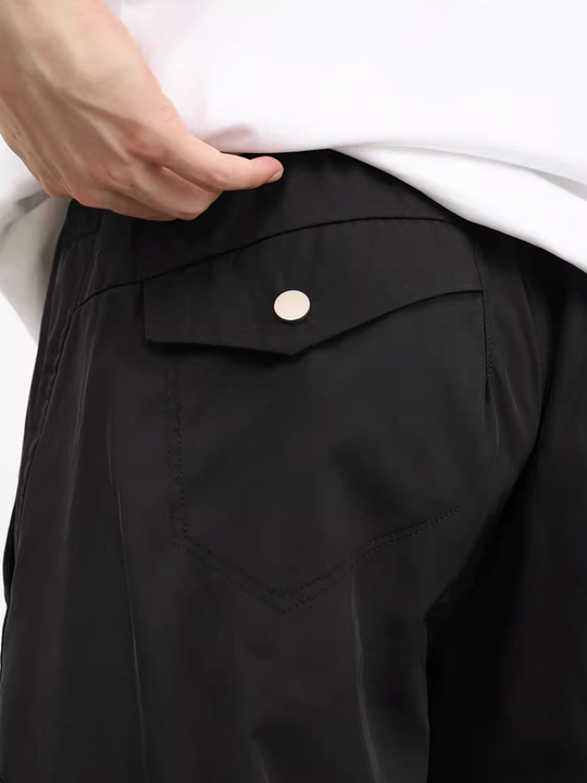 F3F Select Zipper Pleated Functional Pants