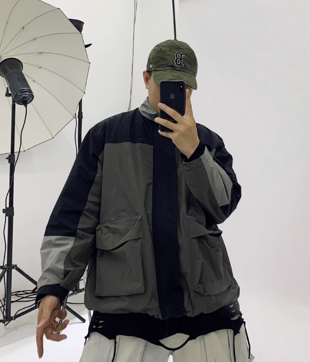 F3F Select Functional Wind Stand Up Mountaineering Jacket