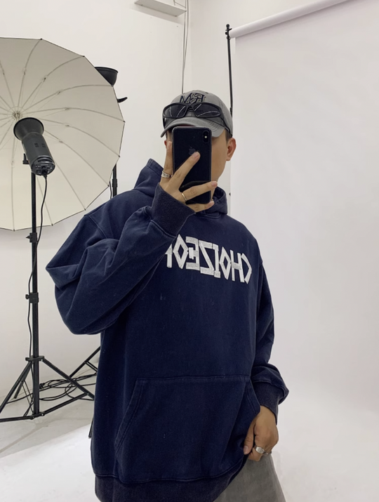 F3F Select Washed & Old Print Hoodie