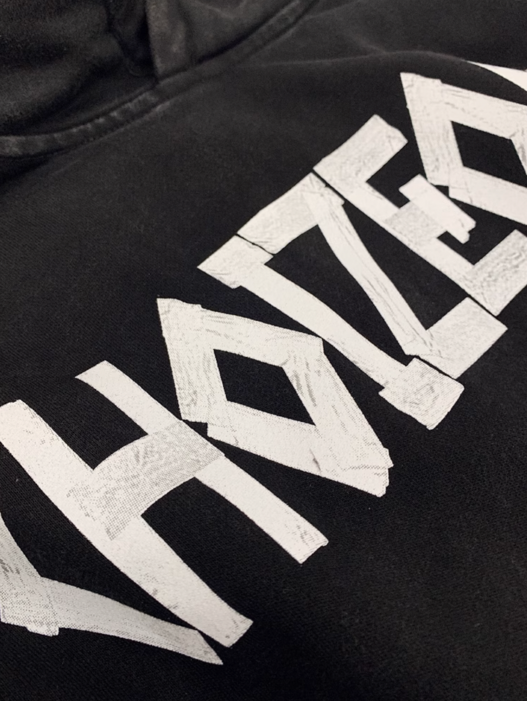 F3F Select Washed & Old Print Hoodie