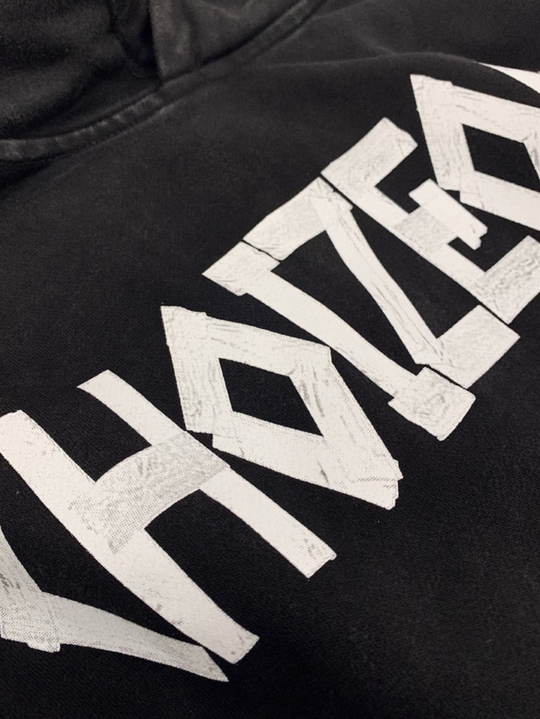 F3F Select Washed & Old Print Hoodie