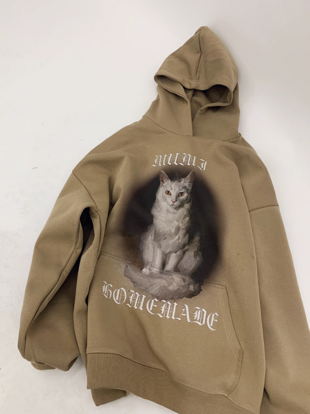 F3F Select Cat Print Hoodie