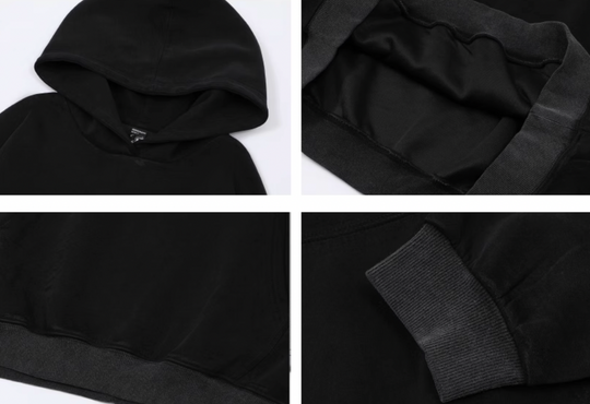 F3F Select Washed Star Spiderweb Print Hoodie