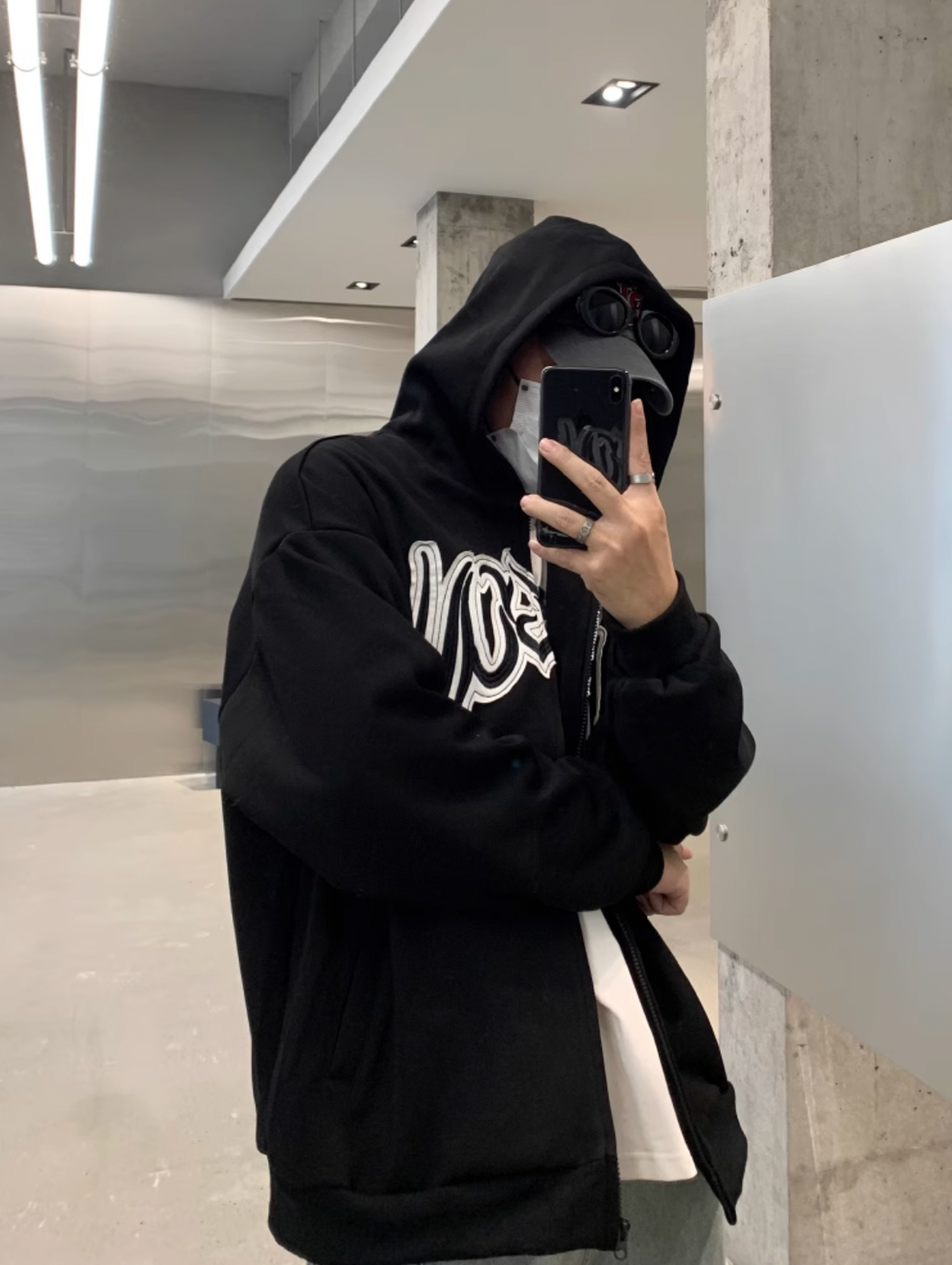 F3F Select Embroidery Zip Up Hoodie