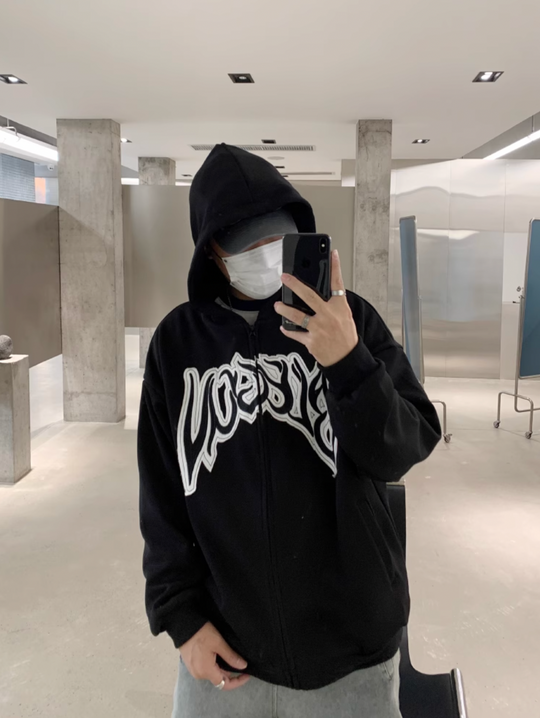 F3F Select Embroidery Zip Up Hoodie