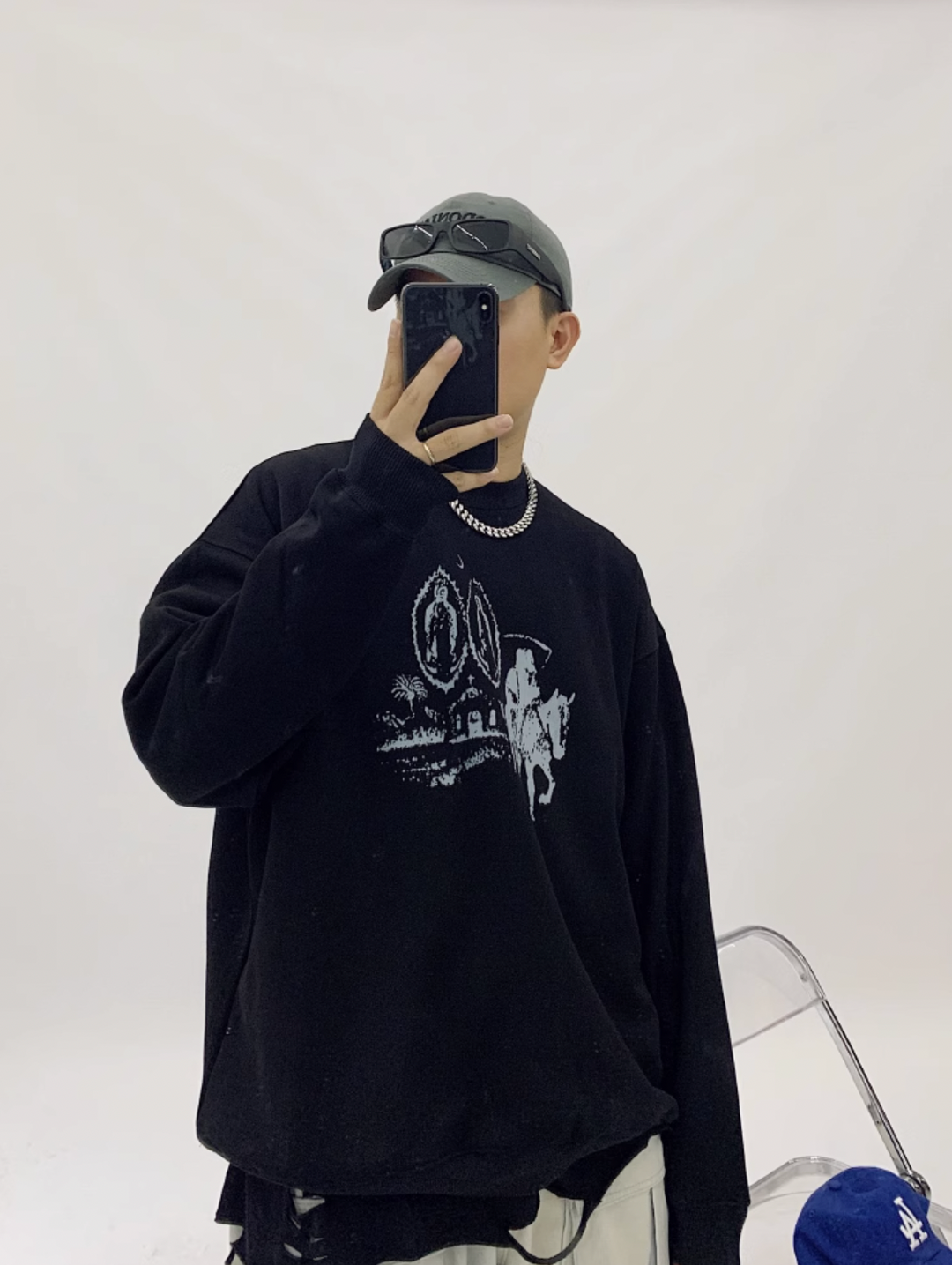 F3F Select Abstract Print Sweatshirts