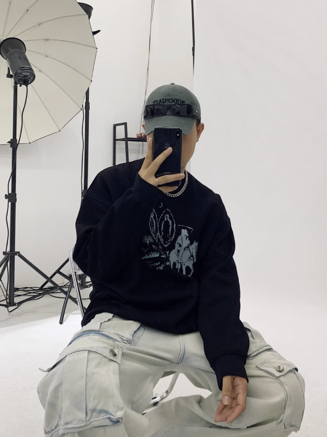 F3F Select Abstract Print Sweatshirts