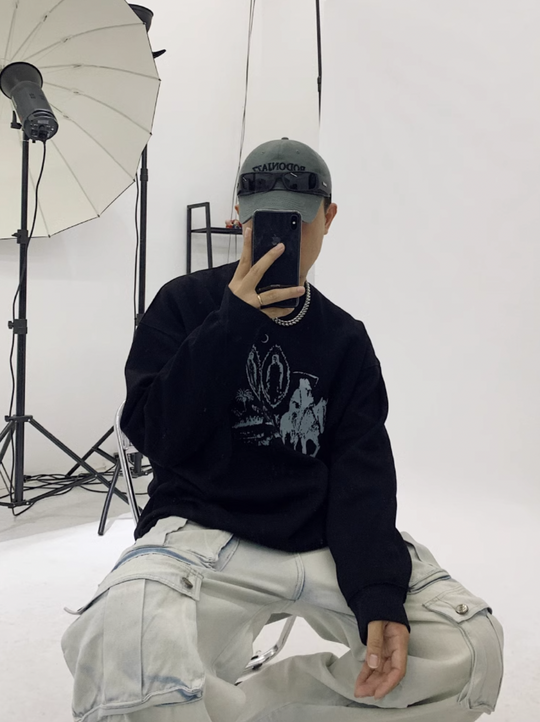 F3F Select Abstract Print Sweatshirts