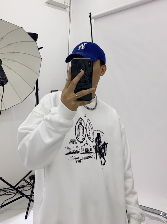 F3F Select Abstract Print Sweatshirts