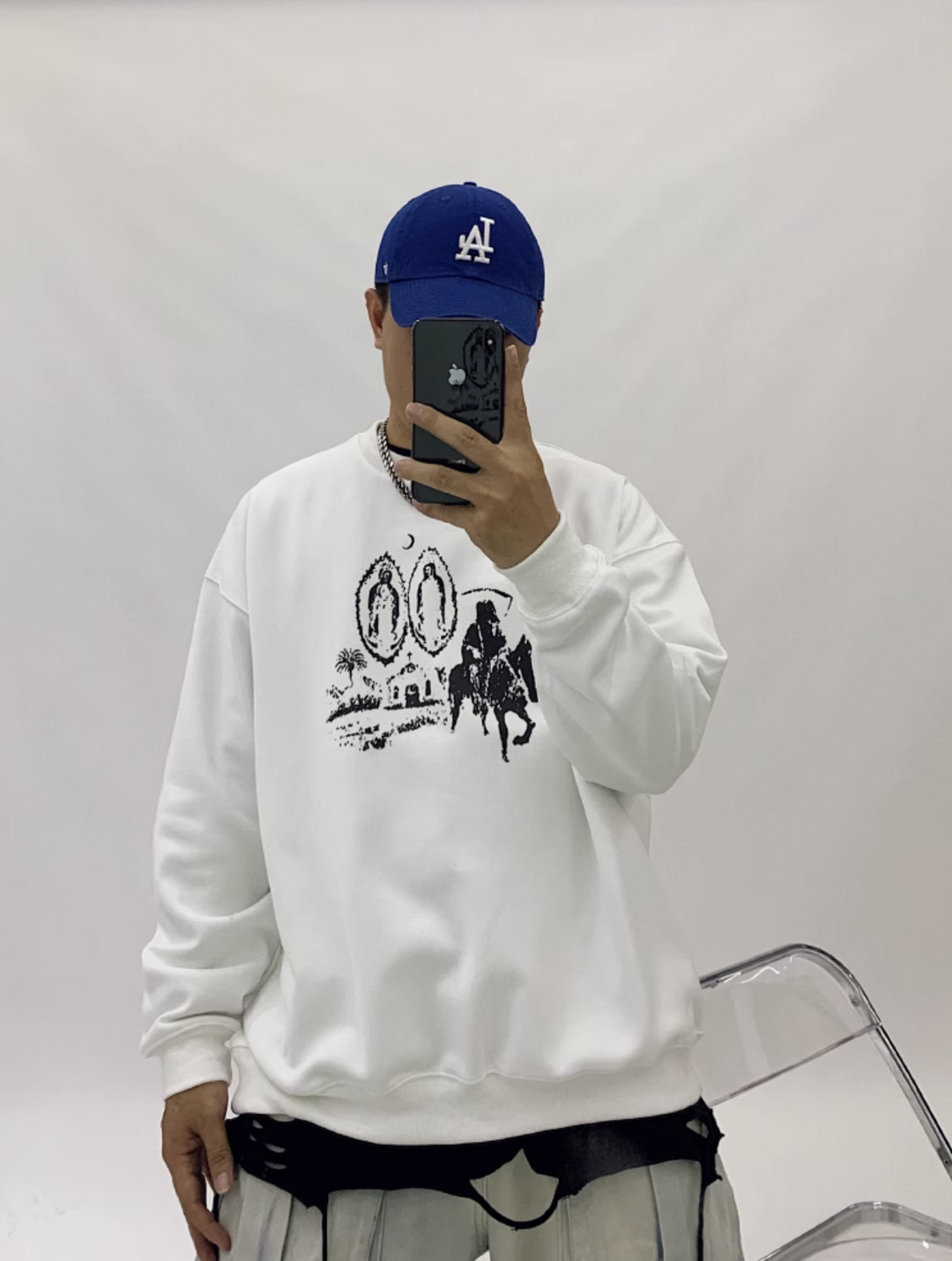 F3F Select Abstract Print Sweatshirts