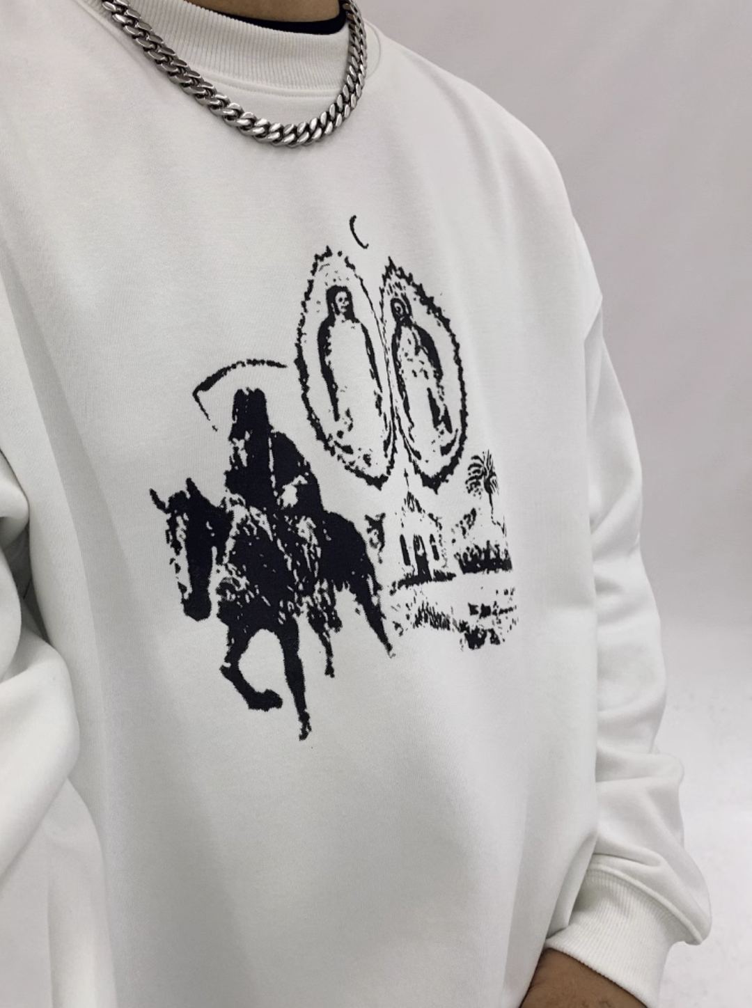 F3F Select Abstract Print Sweatshirts