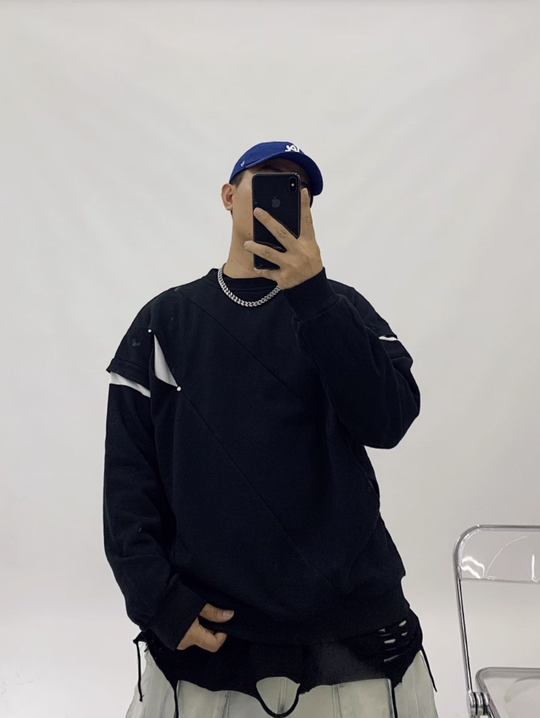 F3F Select Slashed Design Sweatshirts