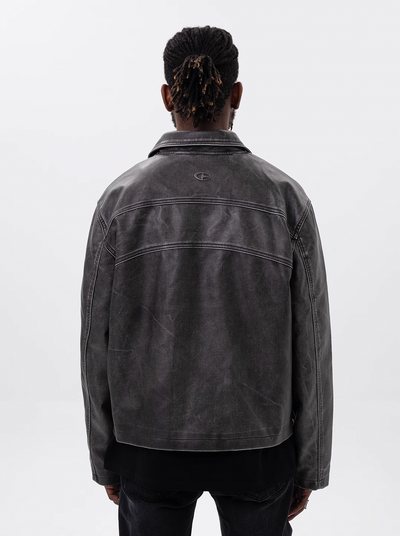 F3F Select Detroit Workwear PU Leather Jacket