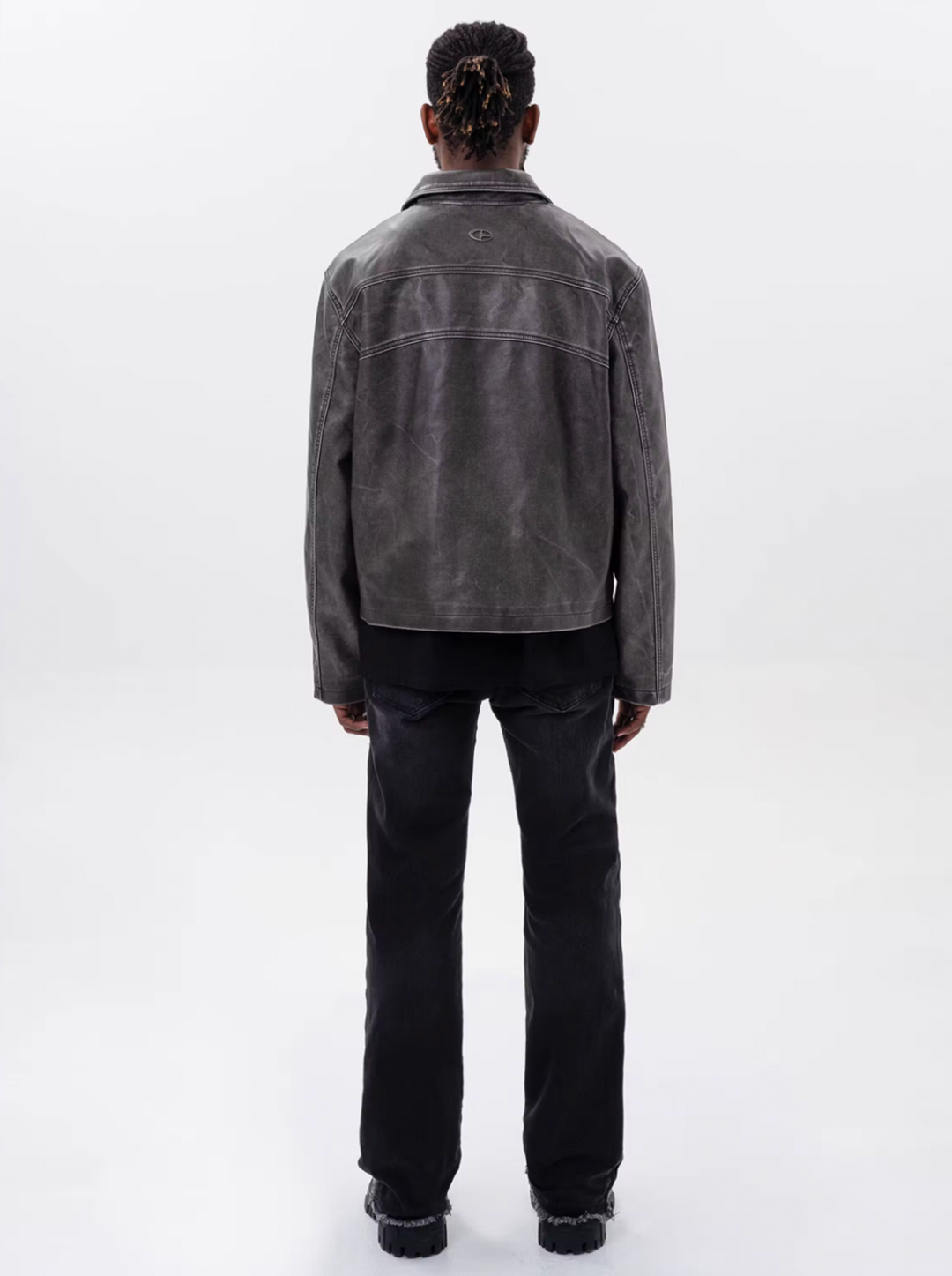 F3F Select Detroit Workwear PU Leather Jacket