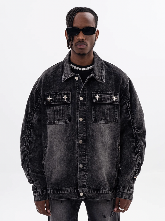 F3F Select Washed Old Denim Jacket