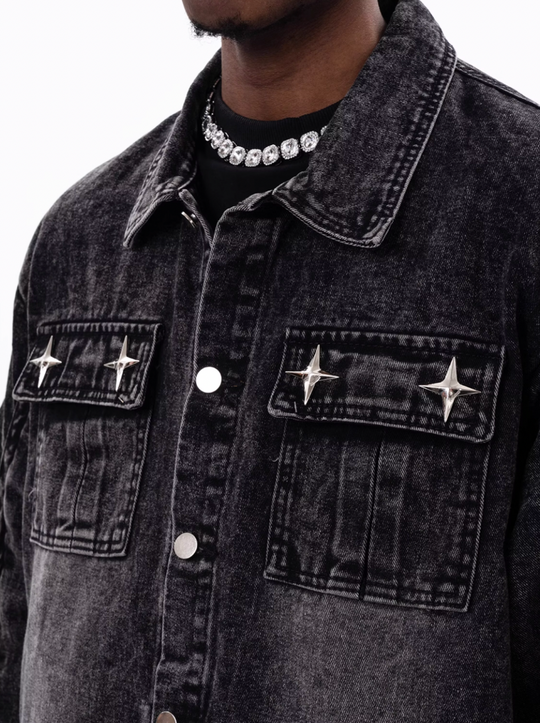 F3F Select Washed Old Denim Jacket