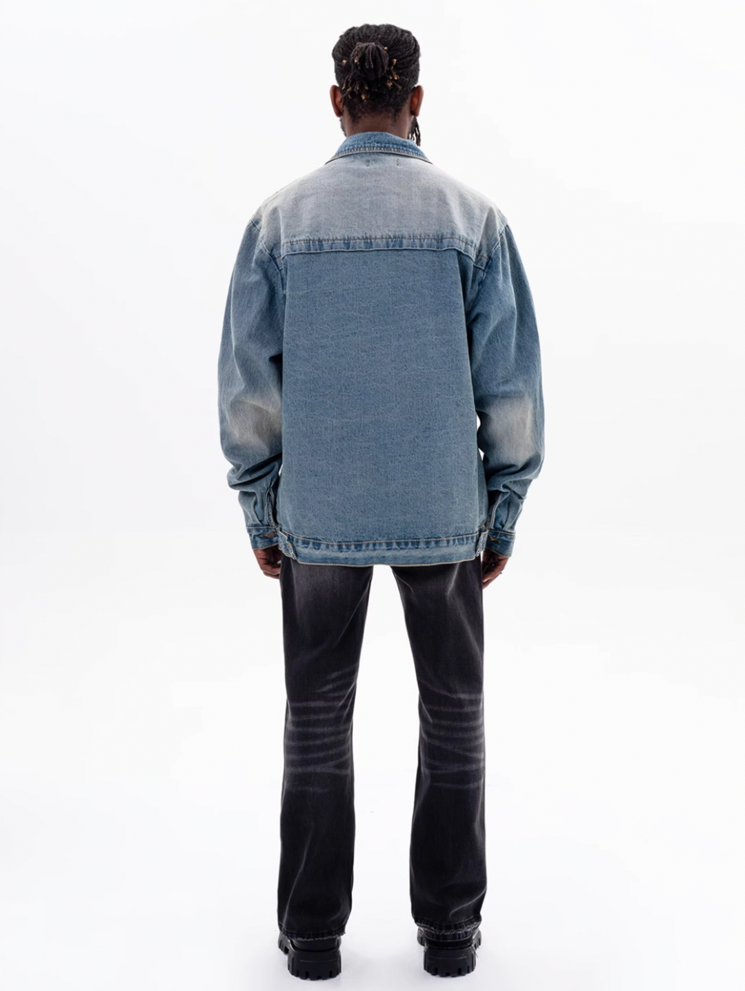 F3F Select Washed Old Denim Jacket