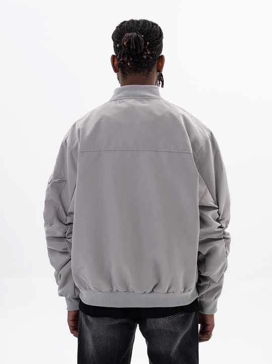 F3F Select Embroidered Logo Workwear Flight Jacket