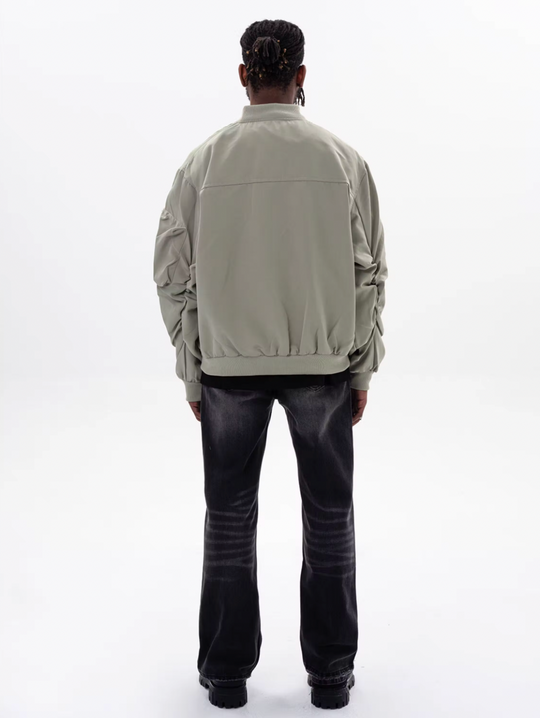 F3F Select Embroidered Logo Workwear Flight Jacket