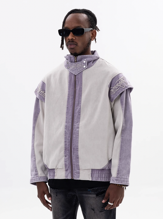 F3F Select Embroidery Old Denim Jacket