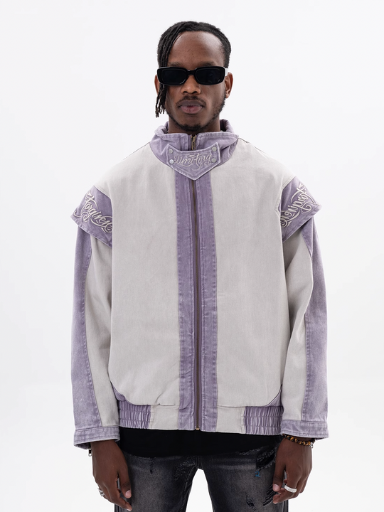 F3F Select Embroidery Old Denim Jacket