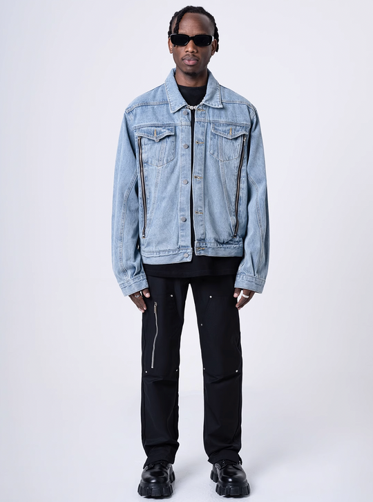 F3F Select Zipper Denim Jacket