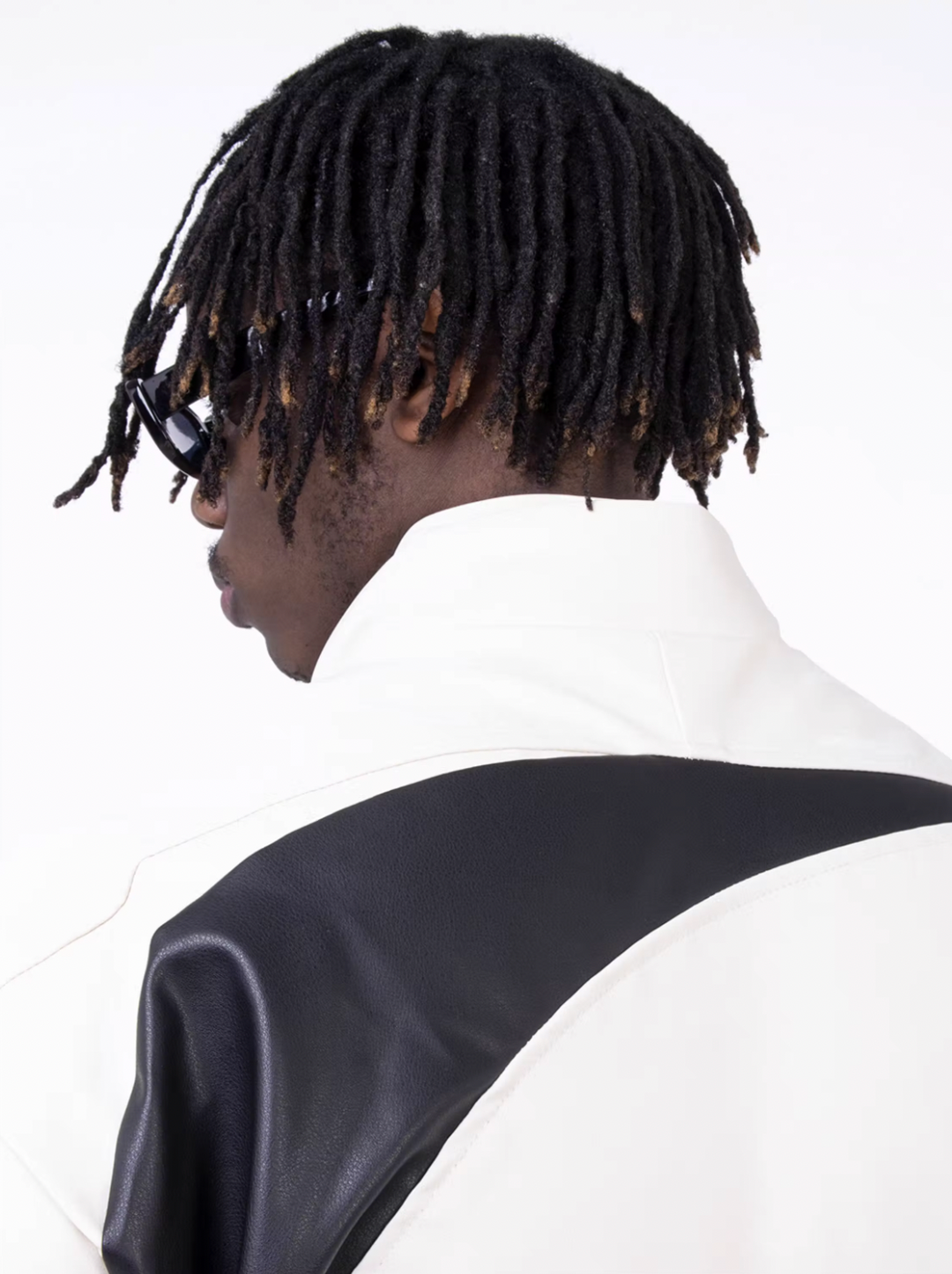 F3F Select Contrast Thickened Leather Jacket