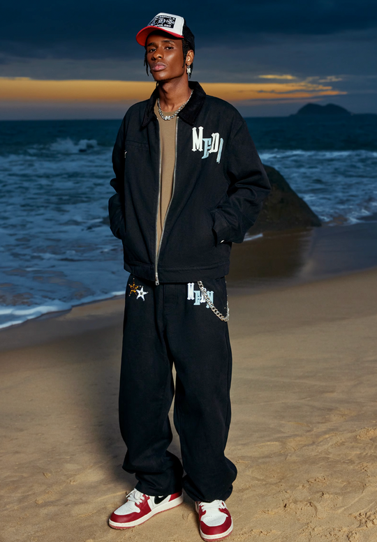 MEDM Leather Detroit Workwear Jacket