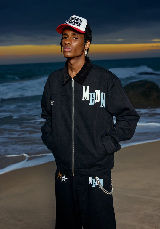 MEDM Leather Detroit Workwear Jacket