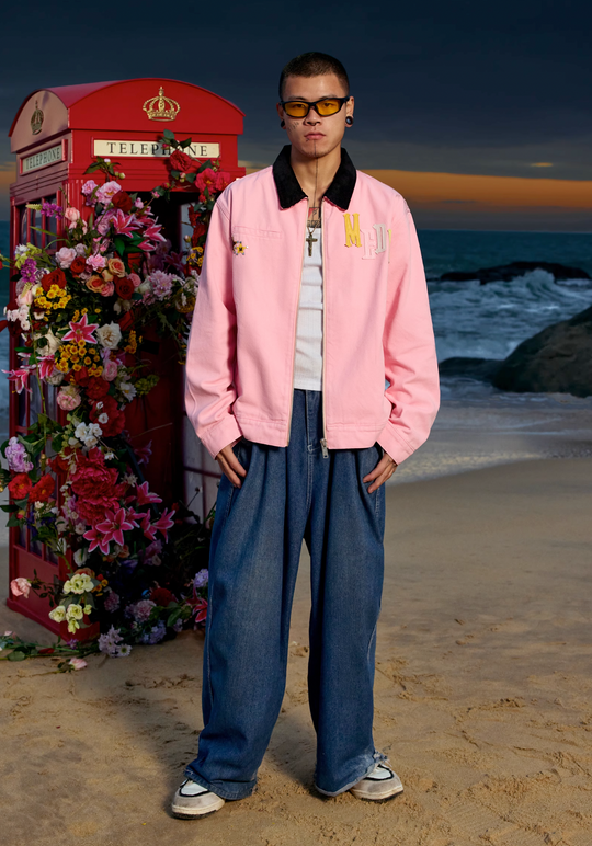 MEDM Leather Detroit Workwear Jacket