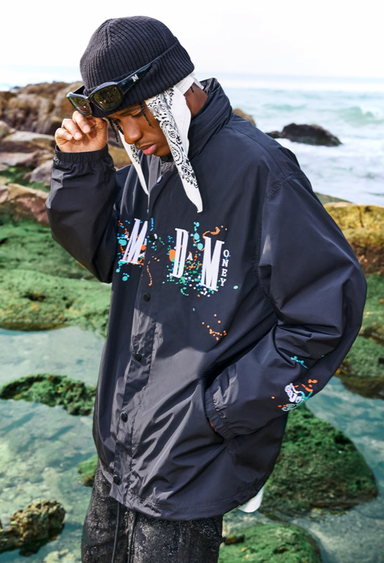 MEDM Splash Ink Embroidery Jacket