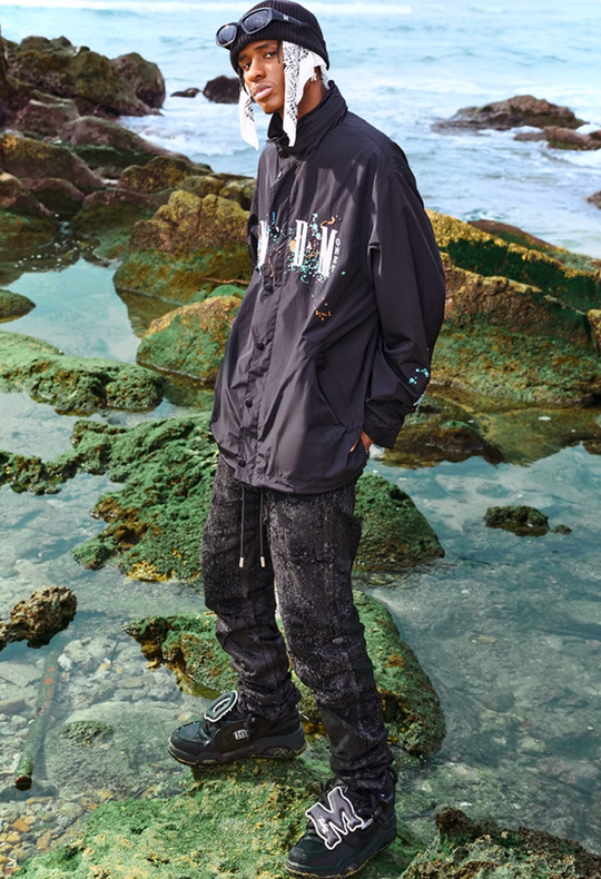 MEDM Splash Ink Embroidery Jacket