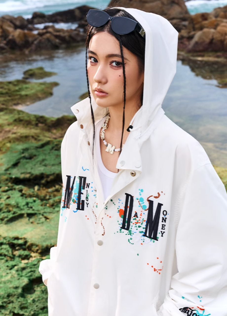 MEDM Splash Ink Embroidery Jacket