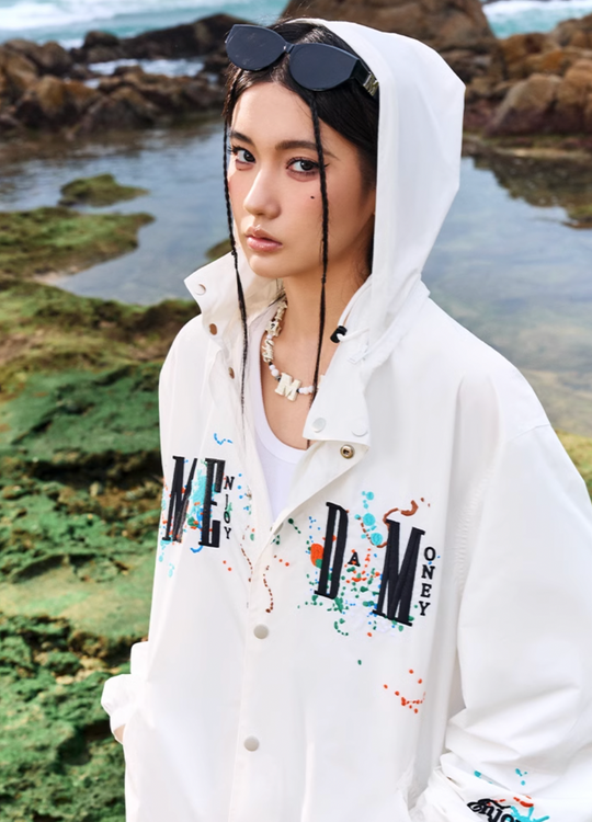 MEDM Splash Ink Embroidery Jacket