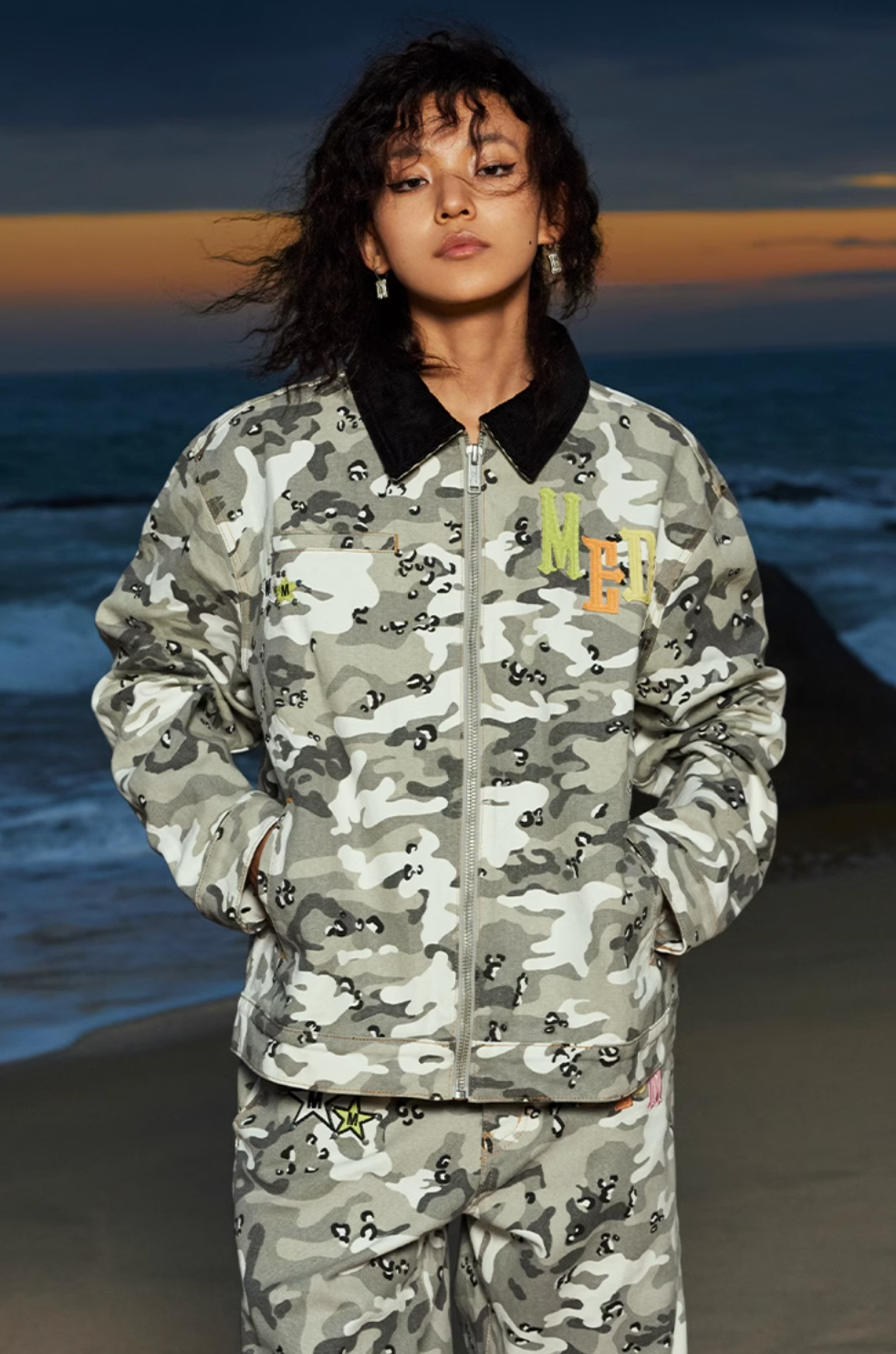 MEDM Camouflage Logo Jacket