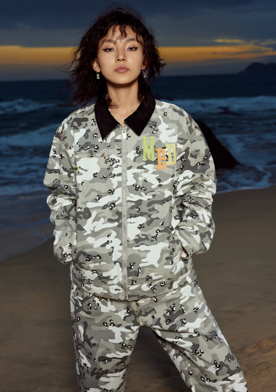 MEDM Camouflage Logo Jacket