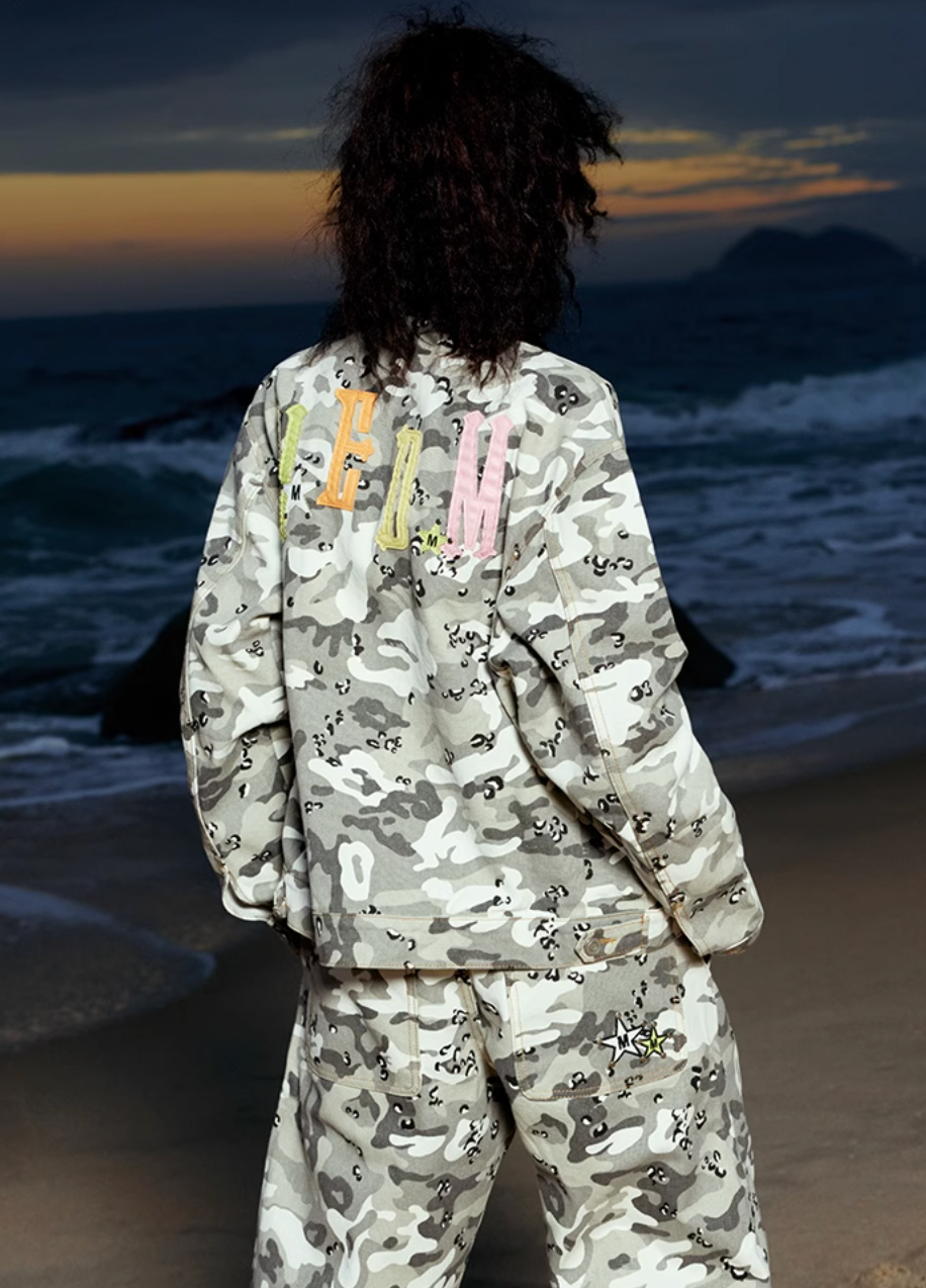MEDM Camouflage Logo Jacket