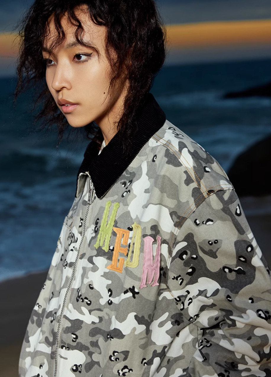 MEDM Camouflage Logo Jacket
