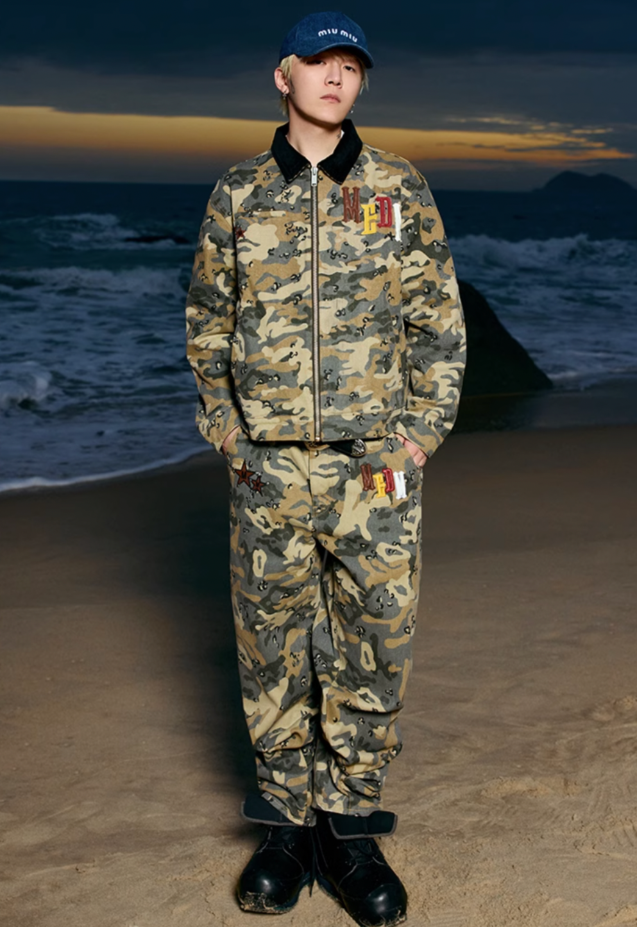 MEDM Camouflage Logo Jacket