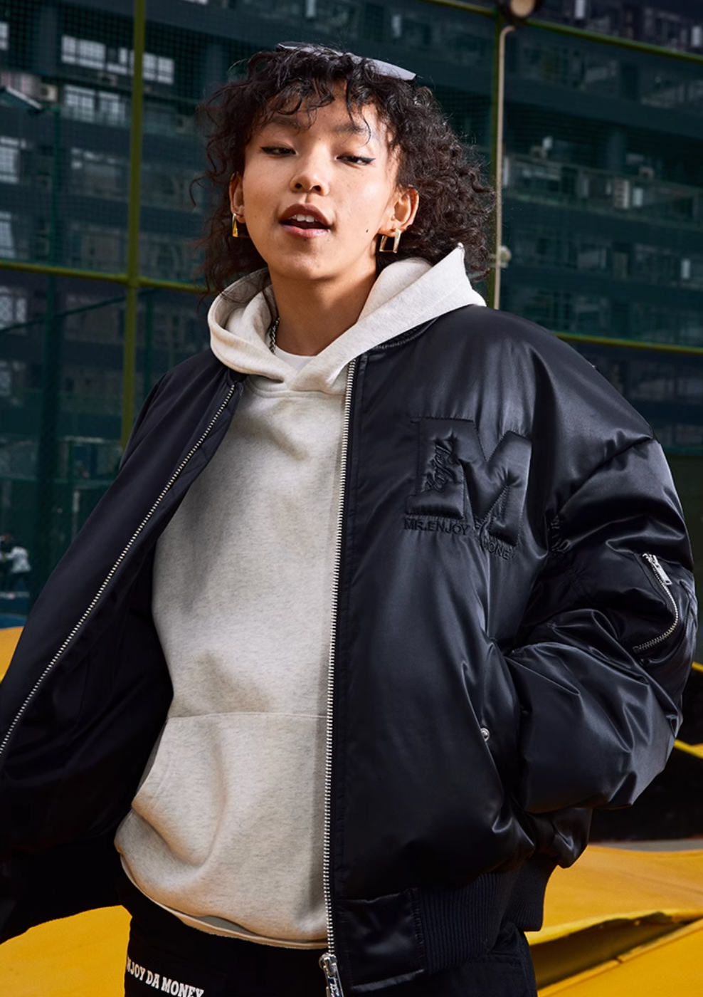 MEDM Ultra High Fill Down MA1 Aviator Bomber Jacket