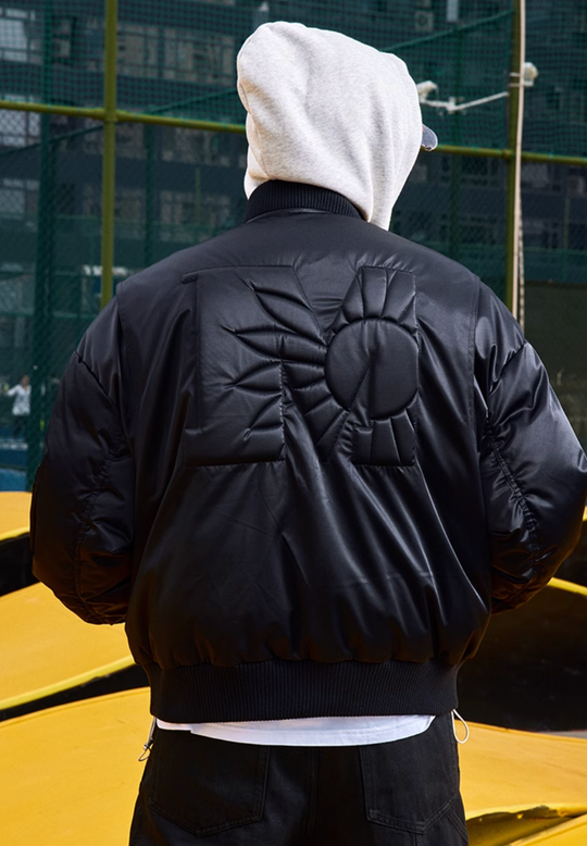 MEDM Ultra High Fill Down MA1 Aviator Bomber Jacket