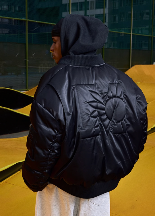 MEDM Ultra High Fill Down MA1 Aviator Bomber Jacket