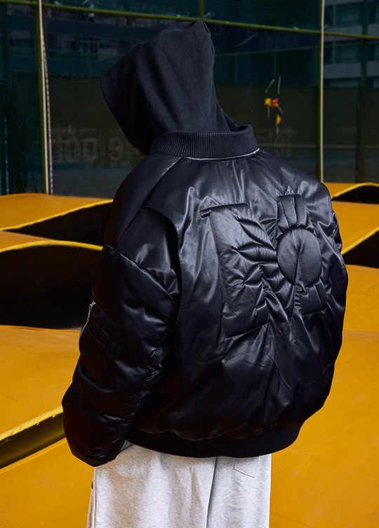 MEDM Ultra High Fill Down MA1 Aviator Bomber Jacket