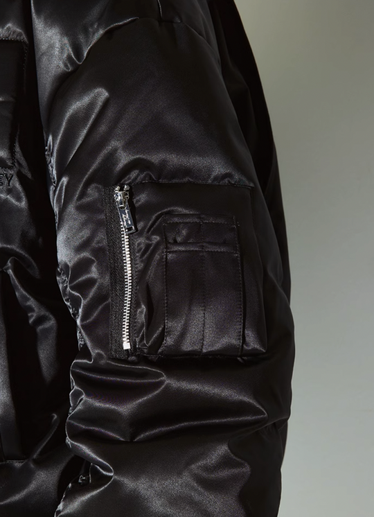 MEDM Ultra High Fill Down MA1 Aviator Bomber Jacket