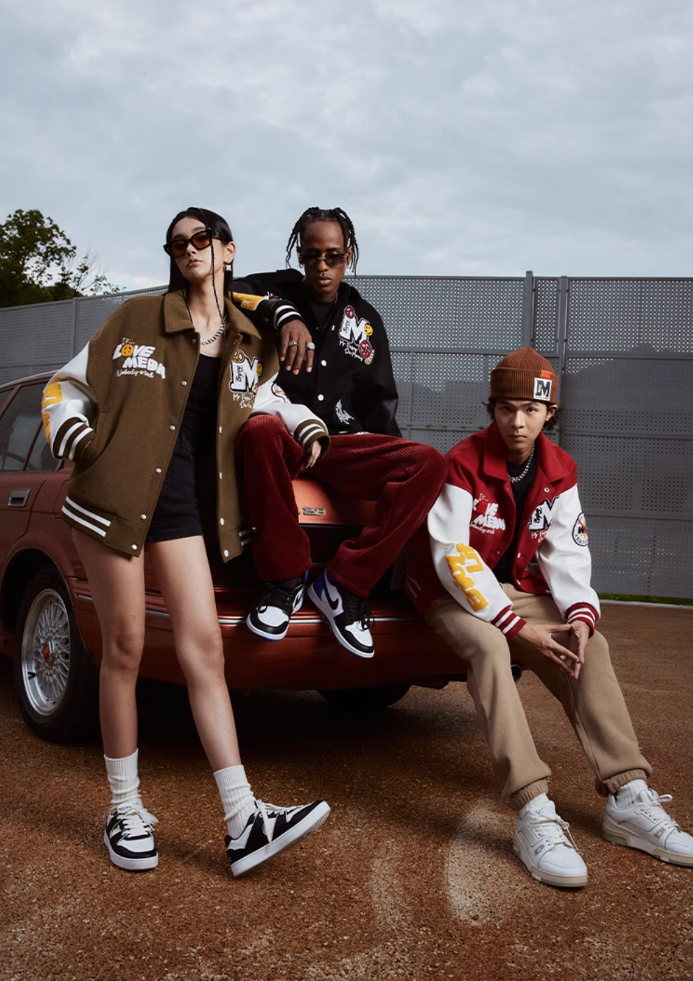 MEDM Peace Baseball Jacket