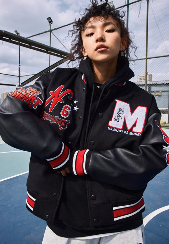 MEDM × NecessityFinery Baseball Jacket