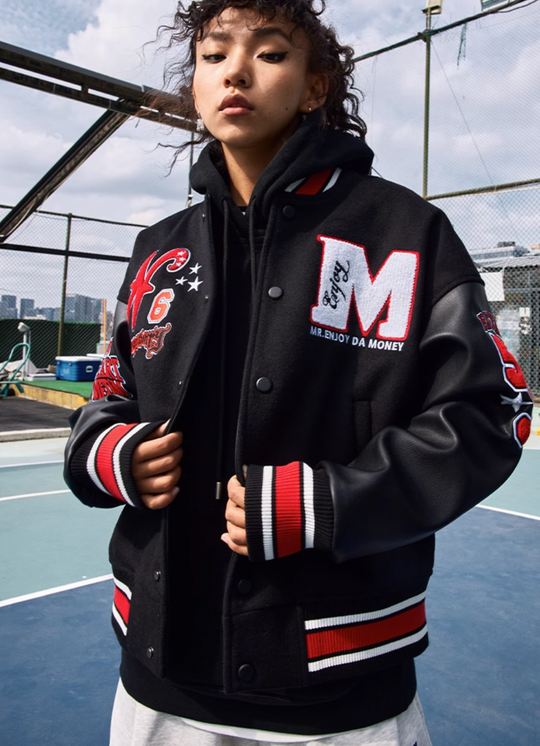 MEDM × NecessityFinery Baseball Jacket